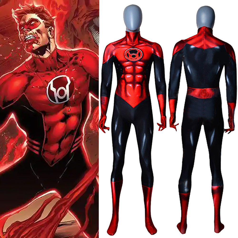 3D Printing Game - Red/Blue/Sinestro Lantern Corps Cosplay Costume Lantern
