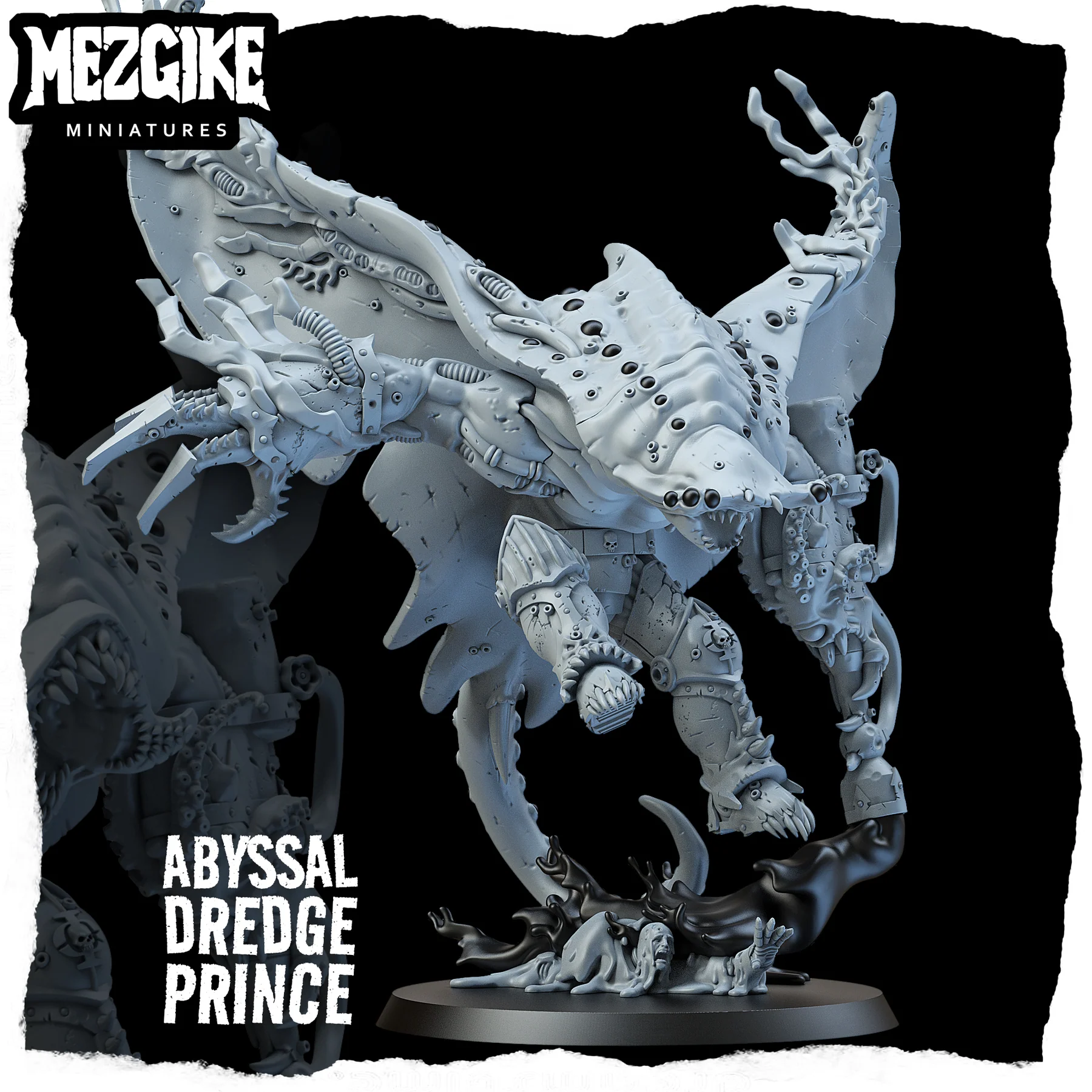 3D Printing Action Figure - Abyssal dredge prince, Plague Figure, Space