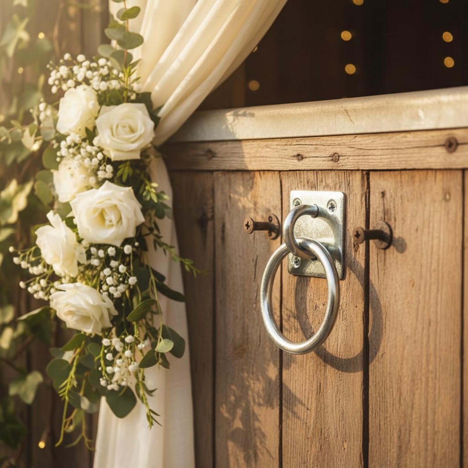 Build Plate - Stall Door Loop Square Plate Horse