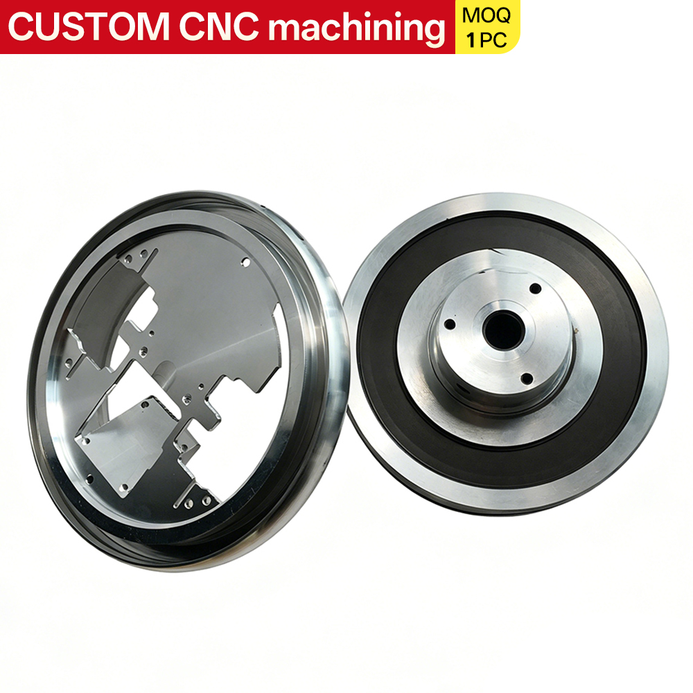 3D Printing Industrial - Custom CNC Machining of Metal Discs: