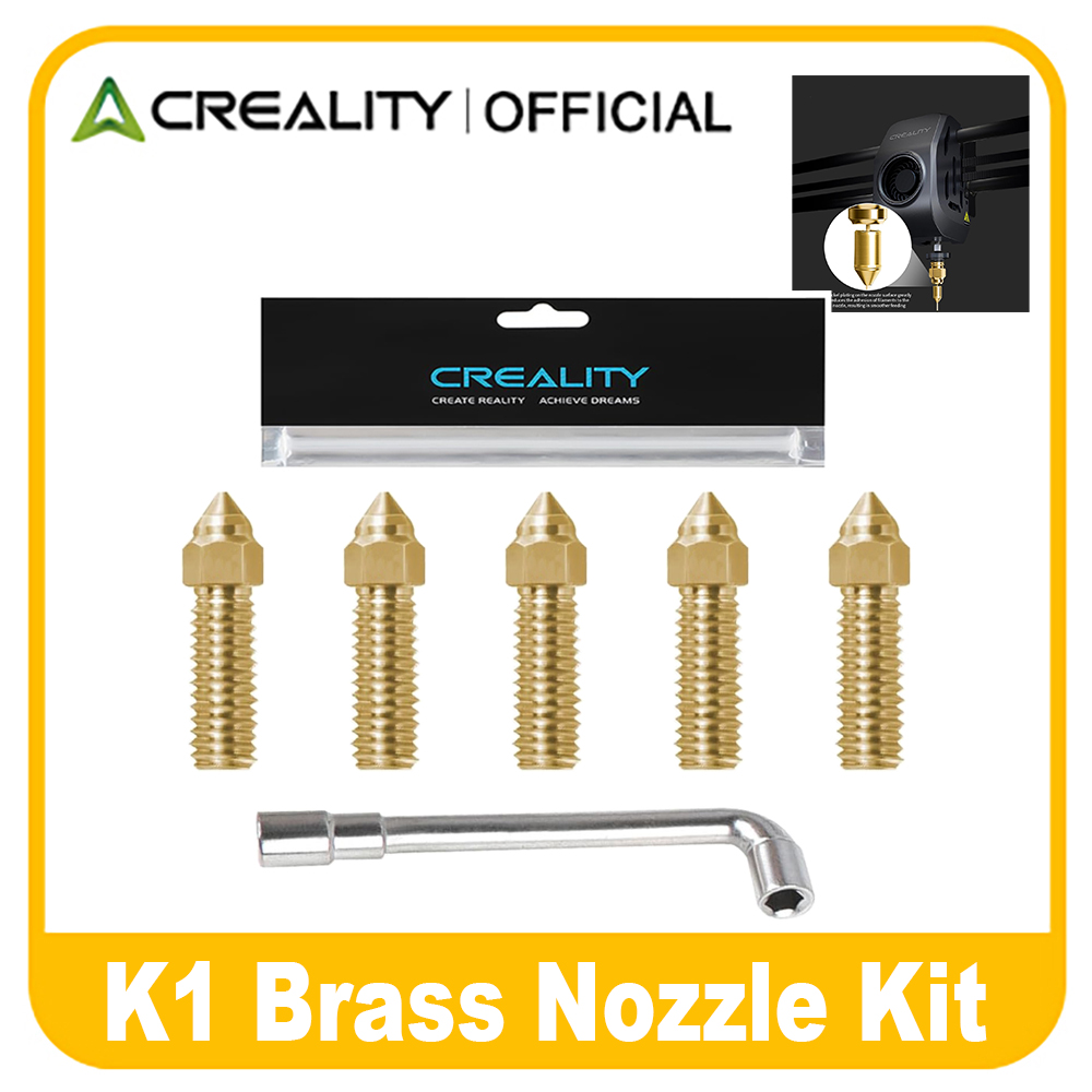 3D Printing Fff - Creality Official K1/K1 Max Nozzle 5PCS