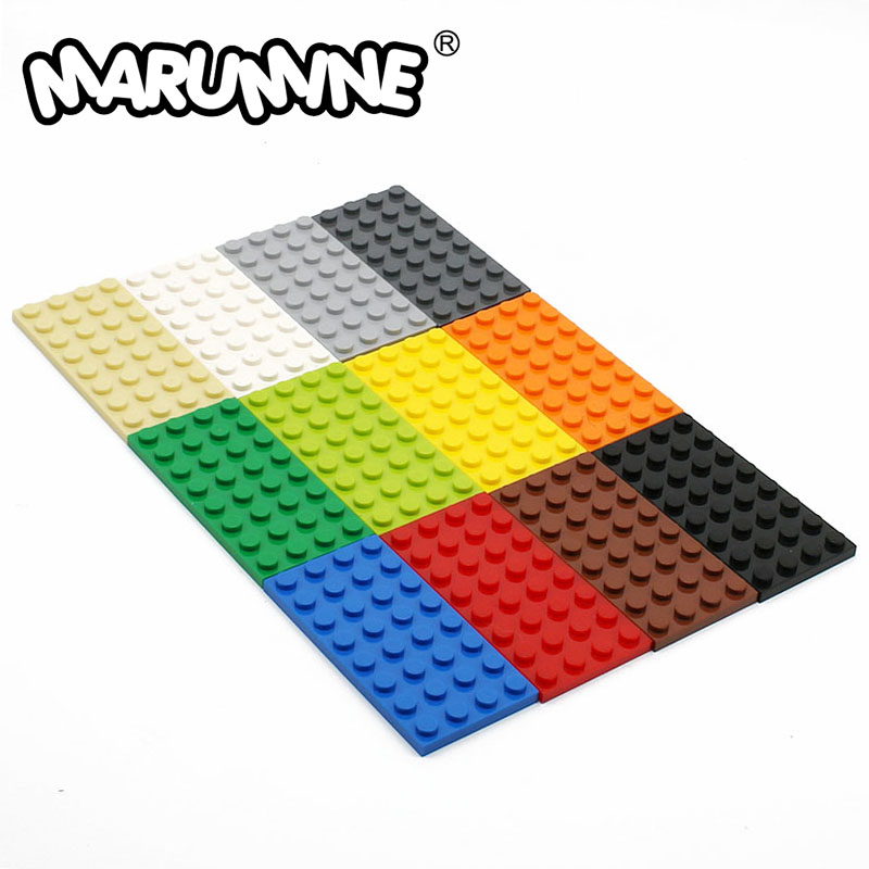 Build Plate - Marumine 15PCS 4x8 Dots Baseplate Particles