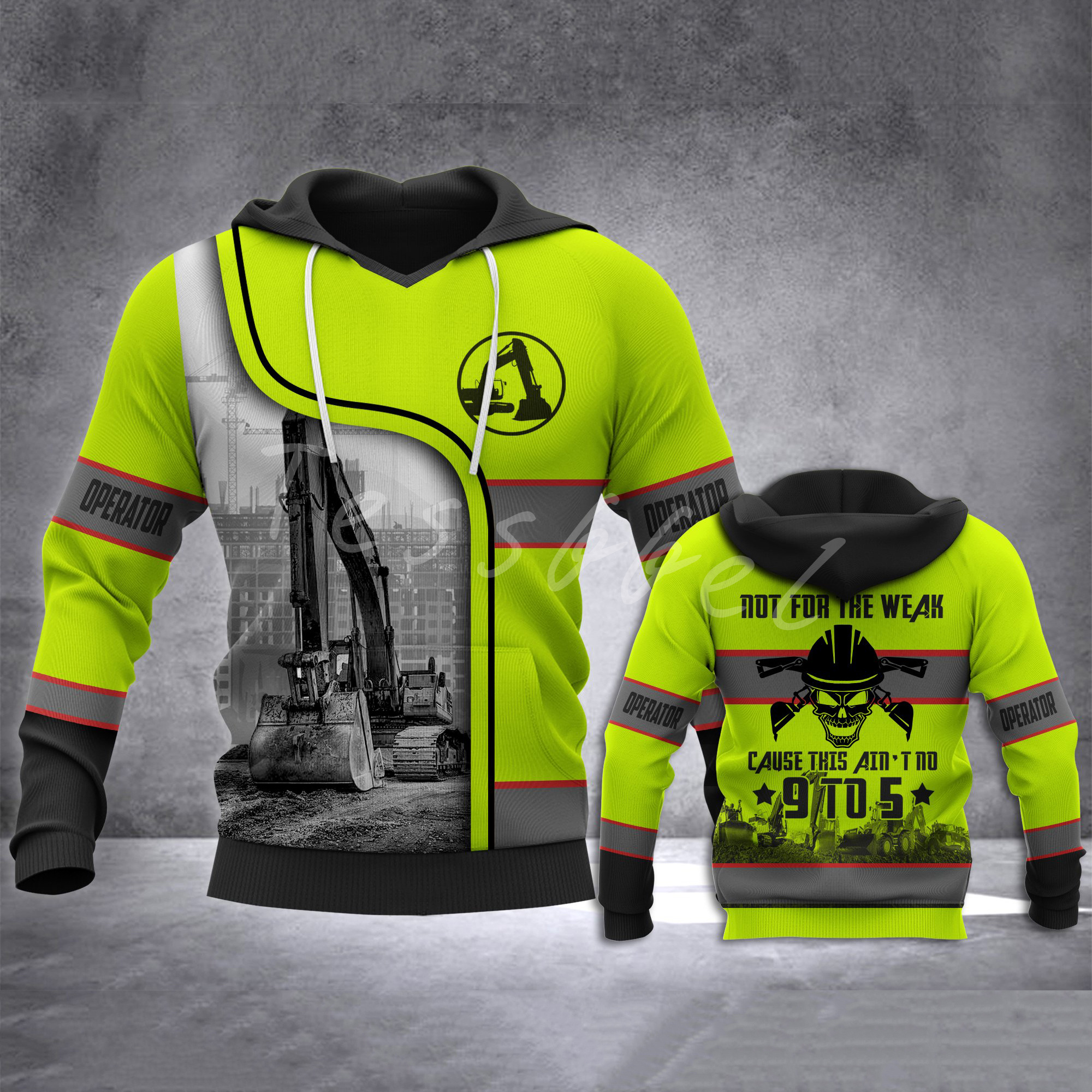 3D Printing Operator - Tessffel Excavator Operator 3D Print Fashion
