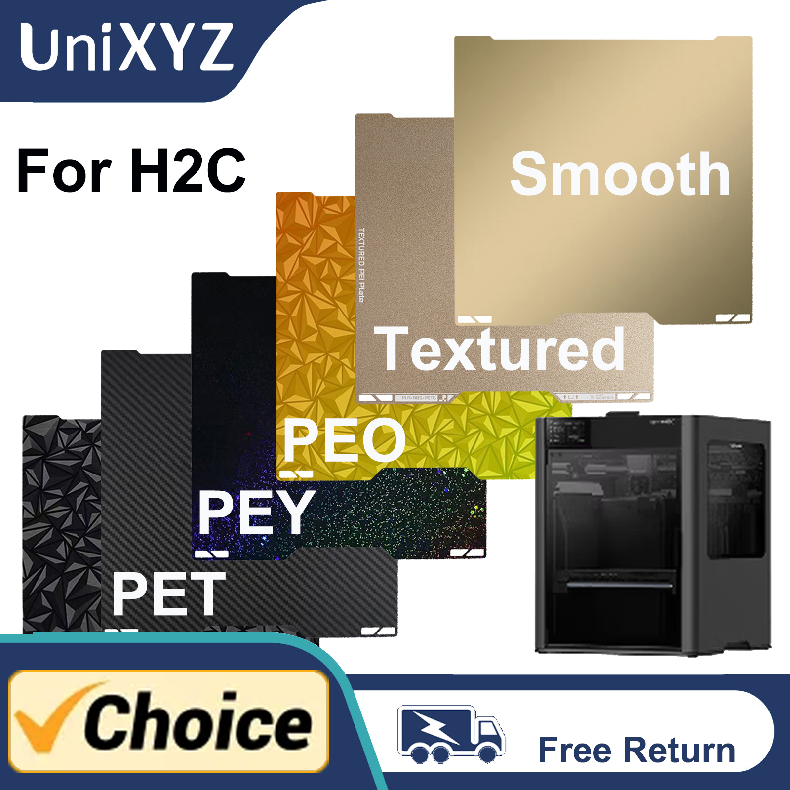 3D Printing Qr Codes - 3D Effect H2C Plate PEO PET