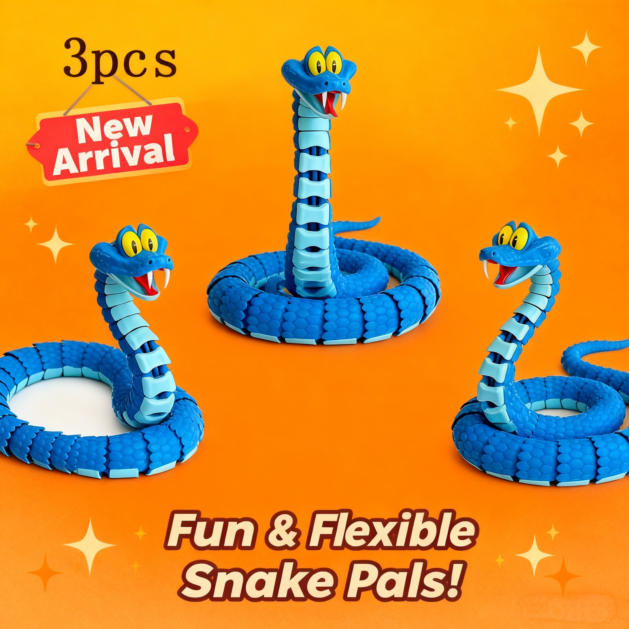 3D Printing Game - Zootopia 3D Printed Gareth Snake Joint