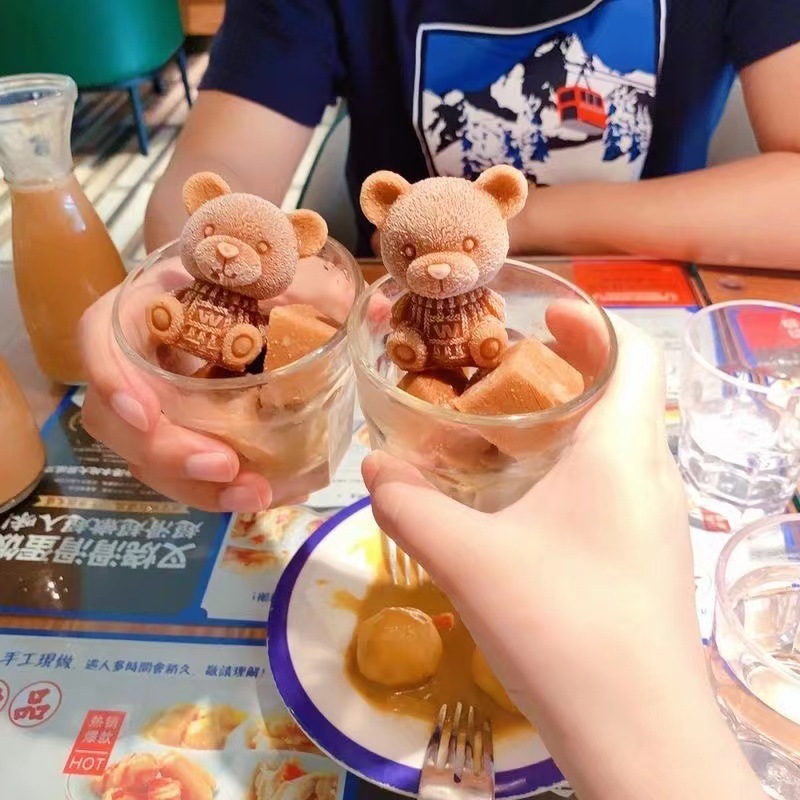 3D Bear-shaped Silicone Ice Mo - đánh giá và giá 3D Printing With Silicone