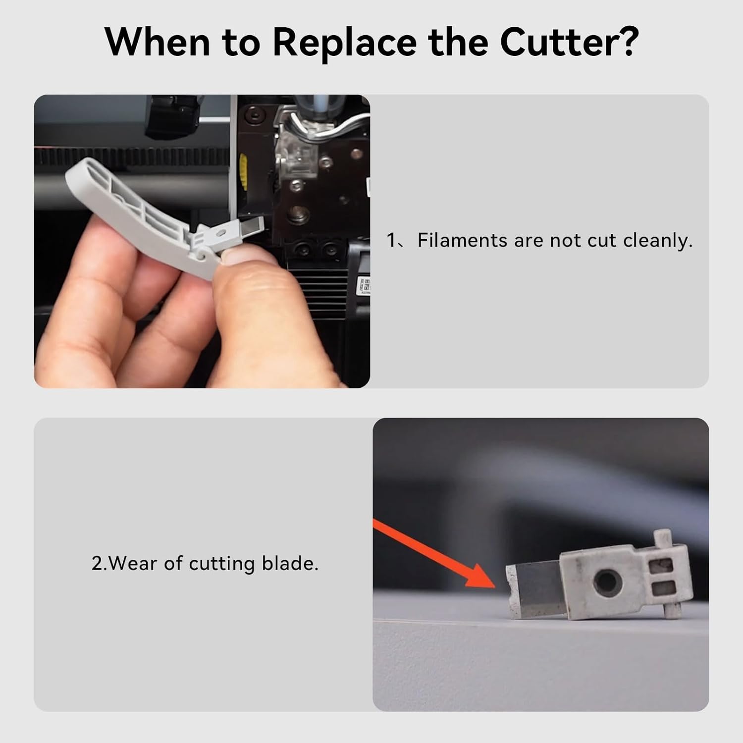 3PCS Replacement Filament Cutt - đánh giá và giá 3D Printing Fff