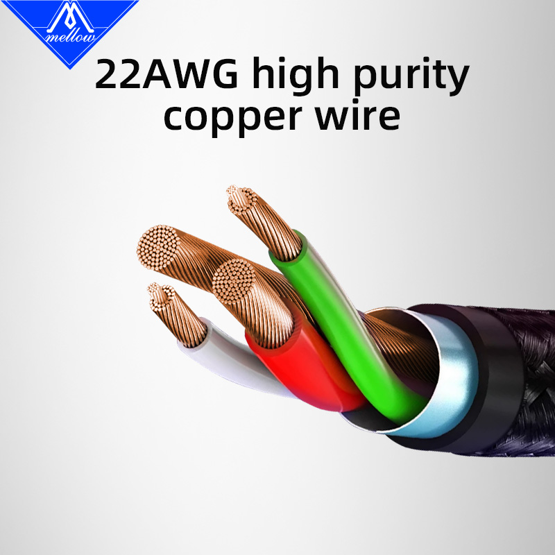Mellow Premium 6-pin Extension - đánh giá và giá 3D Printer Cable Chain