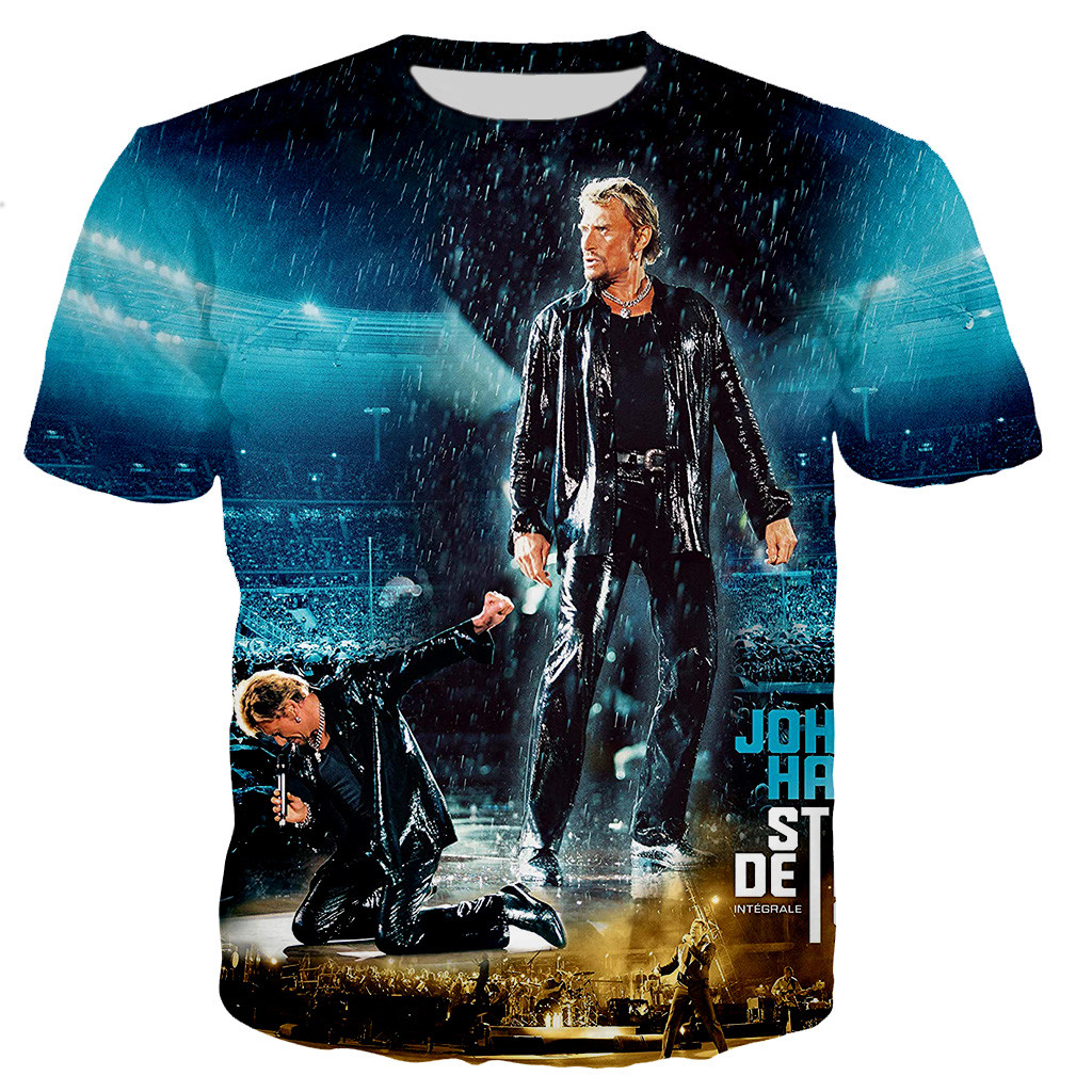 Johnny Hallyday 3D Printed T-s - đánh giá và giá 3D Printing Industrial