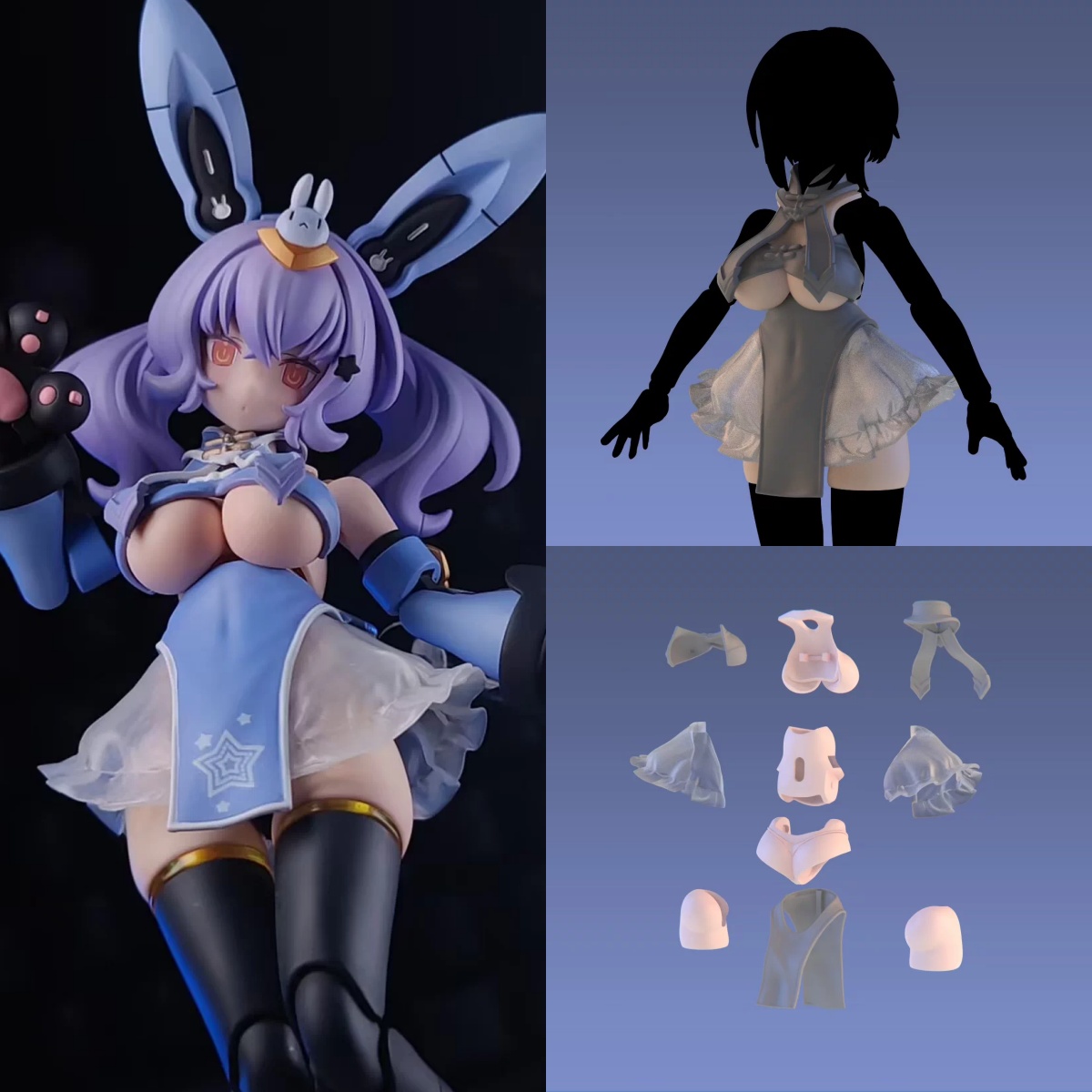 【No Body】1/12 Scale Female Sol - đánh giá và giá 3D Printing Action Figure