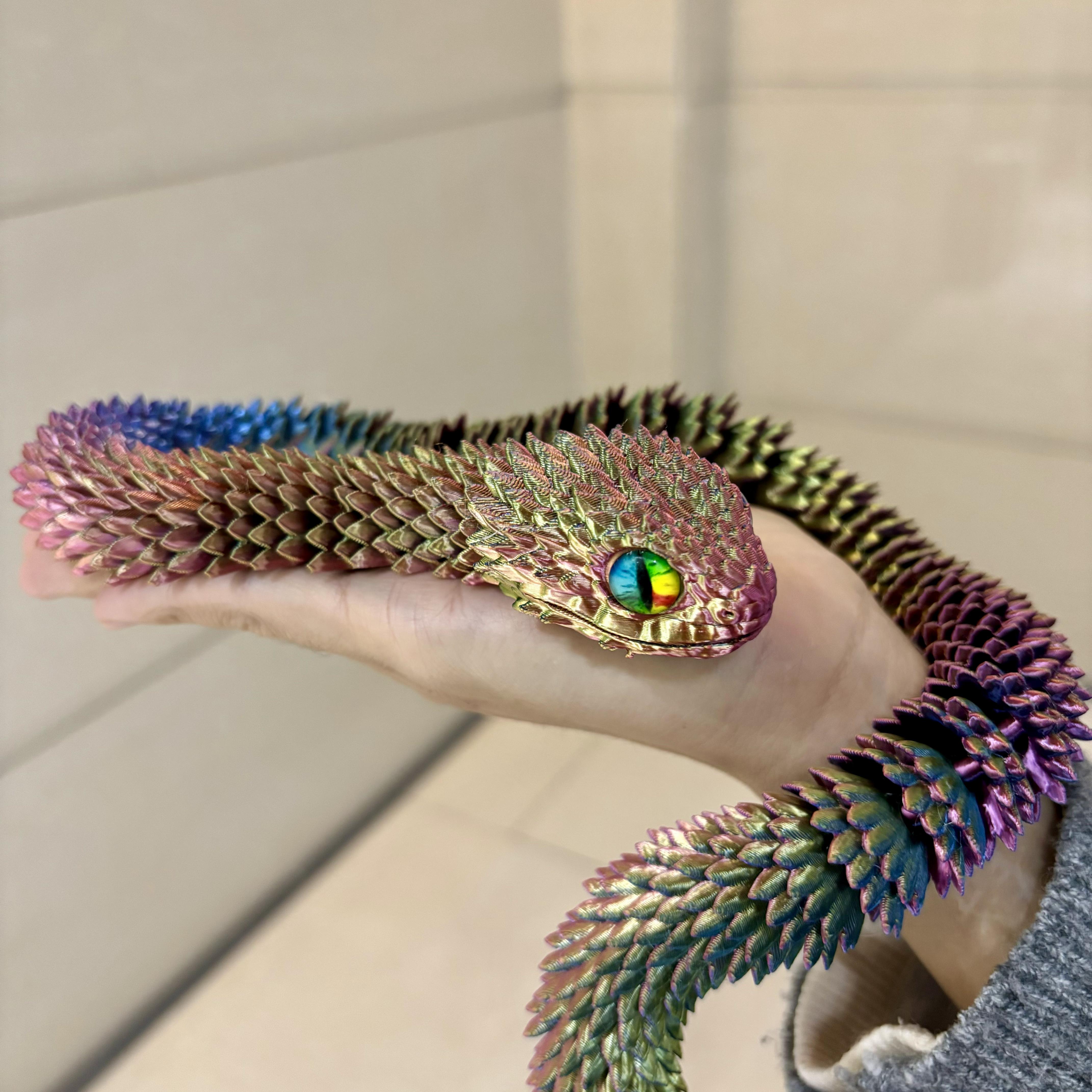 Action Figure 3D Printed Snake - đánh giá và giá 3D Printing Action Figure