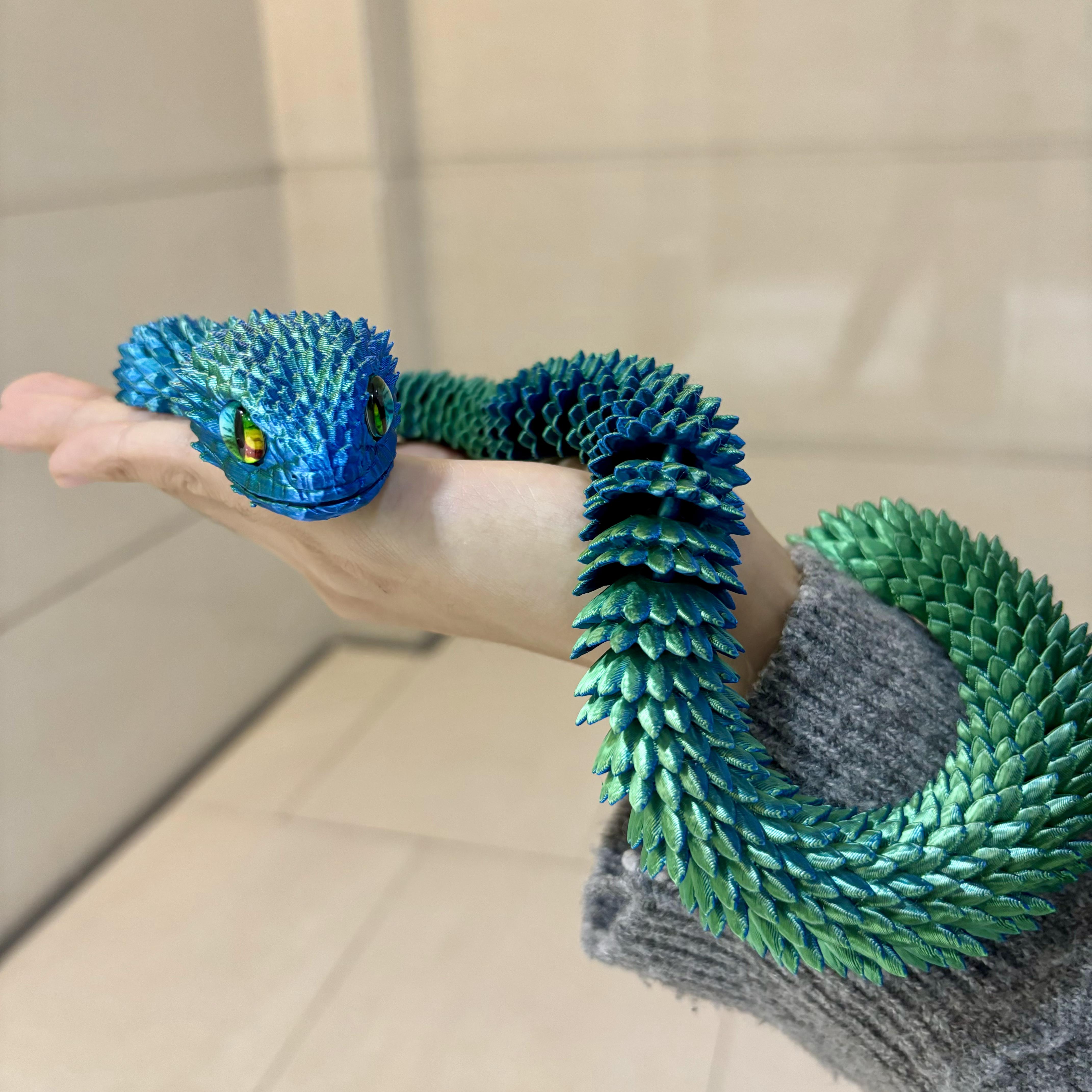 Action Figure 3D Printed Snake - đánh giá và giá 3D Printing Action Figure