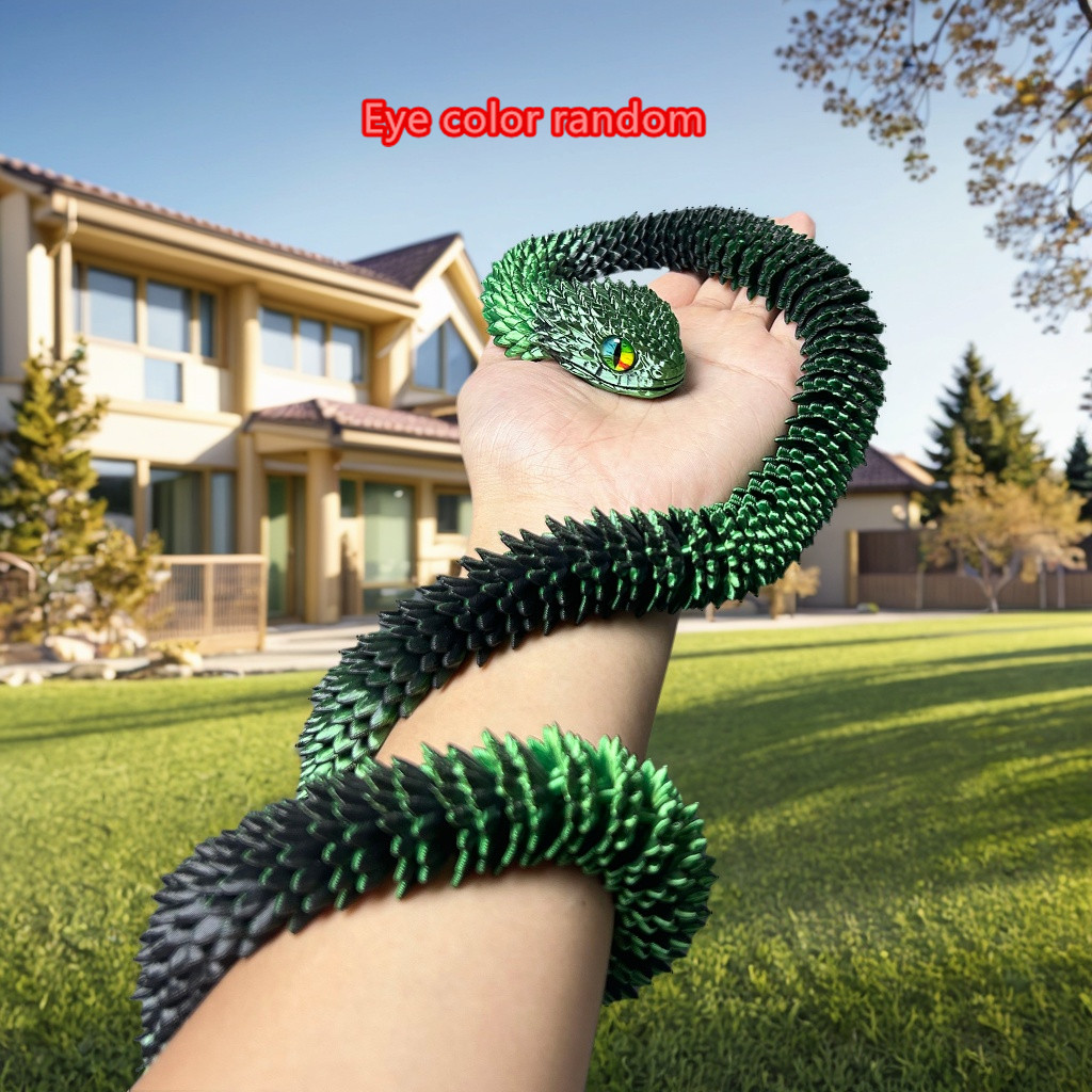 Action Figure 3D Printed Snake - đánh giá và giá 3D Printing Action Figure