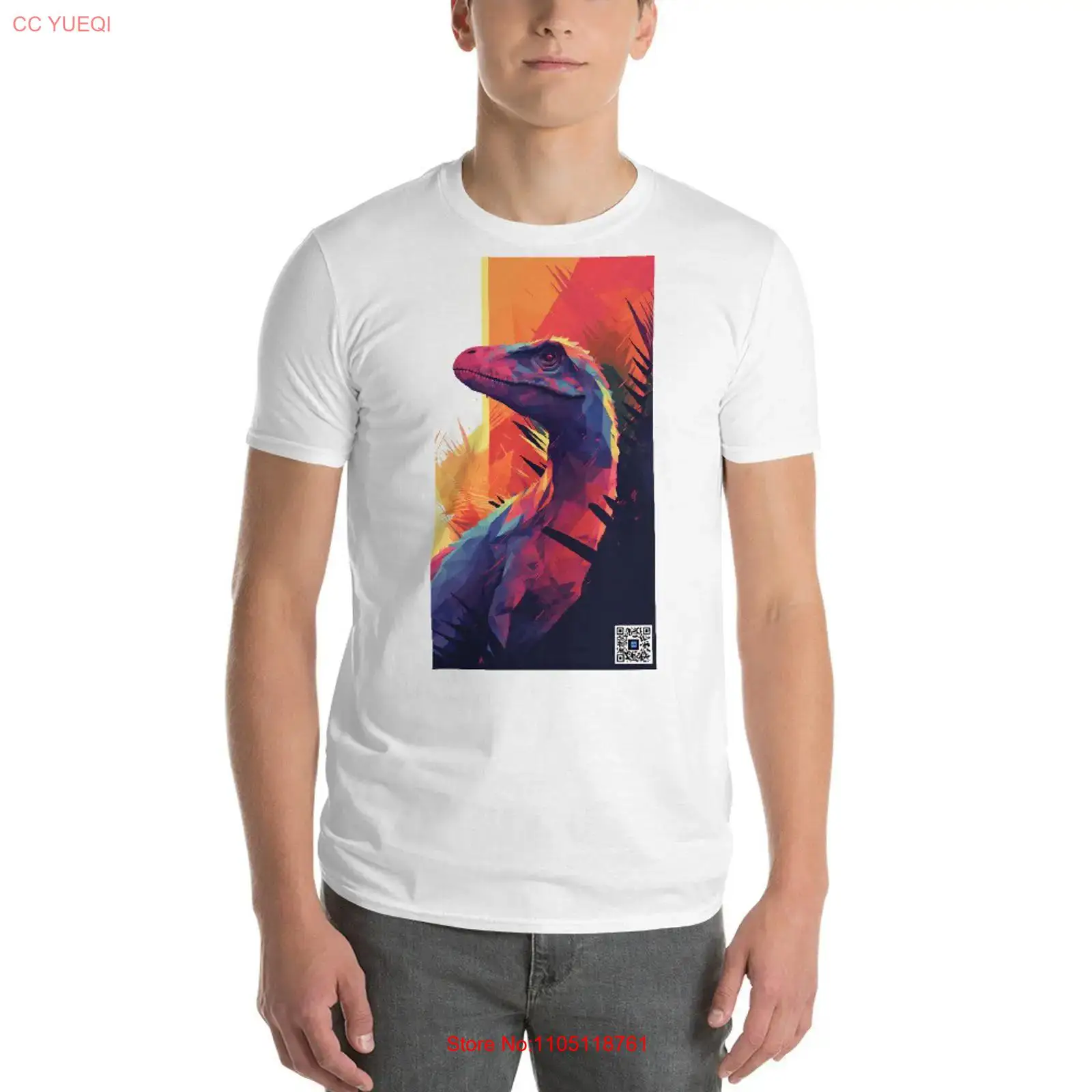Dinosaur T Shirt smartphone ca - đánh giá và giá 3D Printing Qr Codes