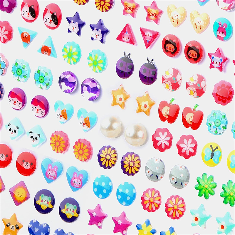 3D Self Adhesive Sticker Earri - đánh giá và giá 3D Printing Earrings