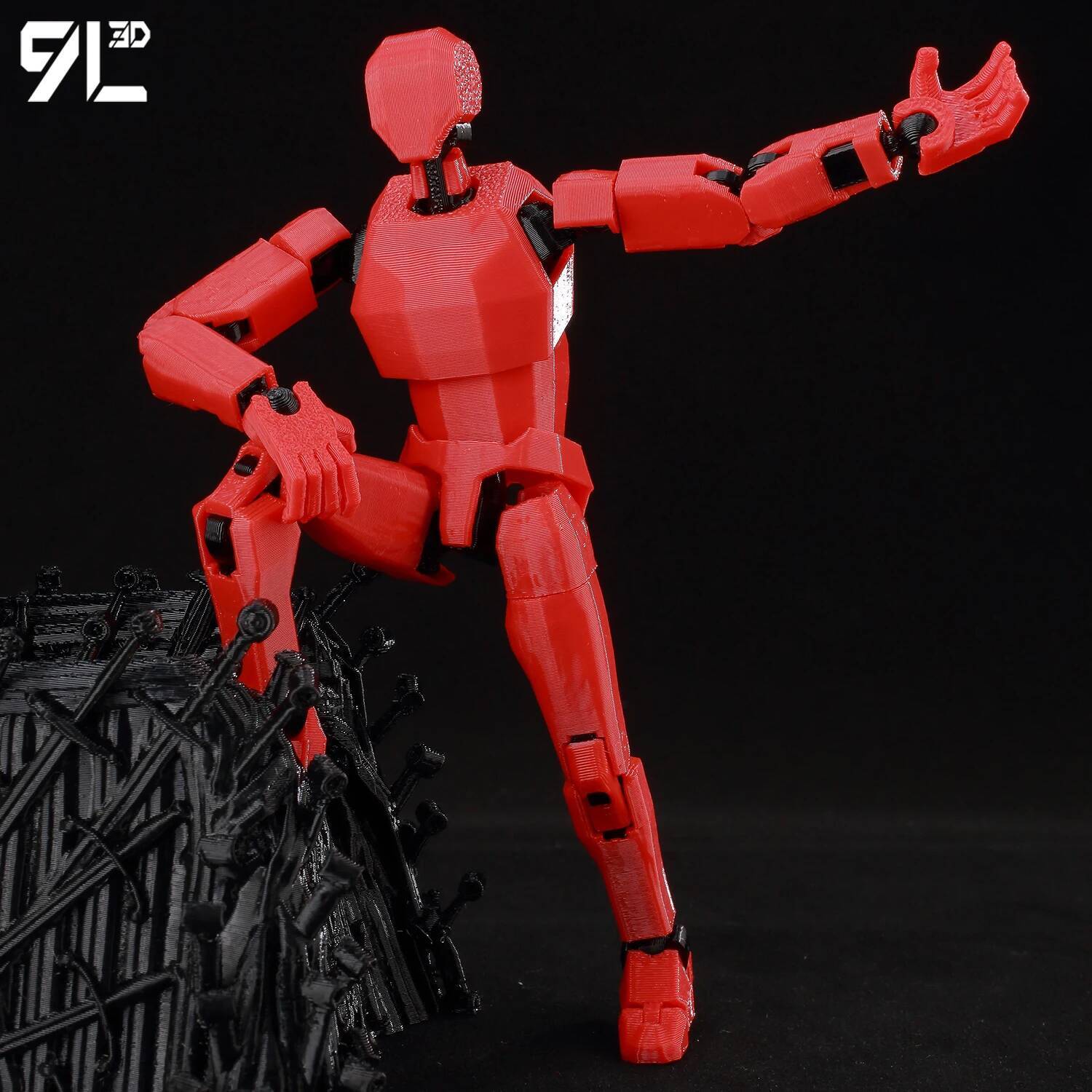9L3D Printed Dummy13 Lucky13 T - đánh giá và giá 3D Printing Action Figure