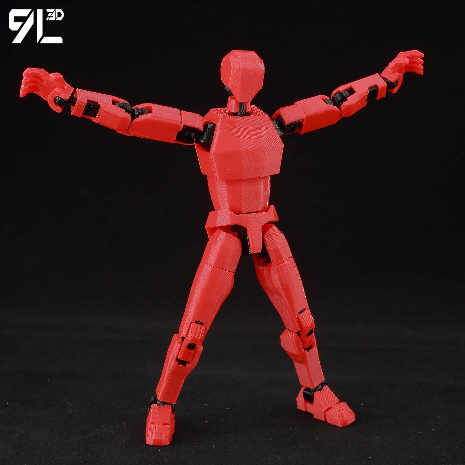 9L3D Printed Dummy13 Lucky13 T - đánh giá và giá 3D Printing Action Figure