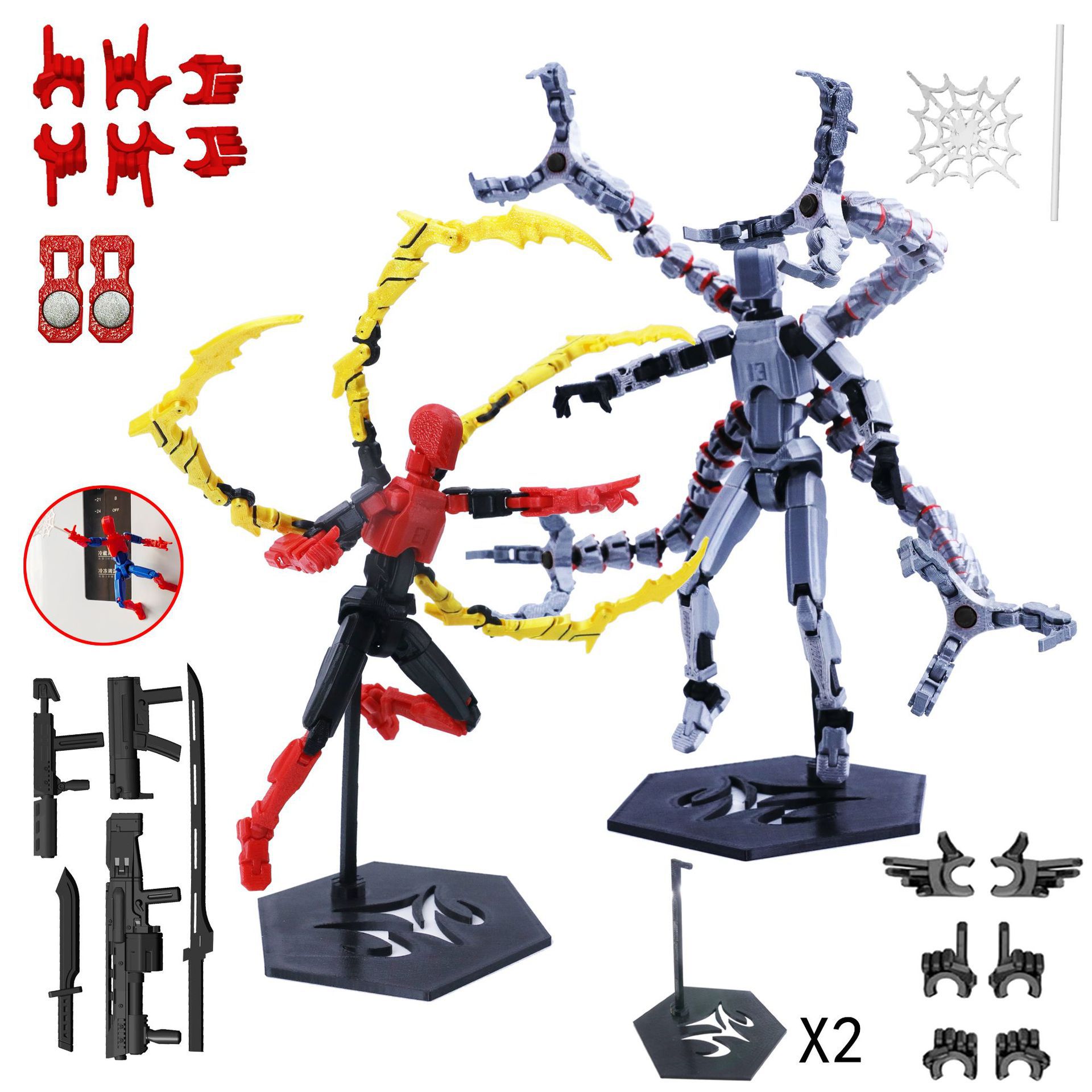 3D Printed Robot Model Toy Mov - đánh giá và giá 3D Printing Action Figure