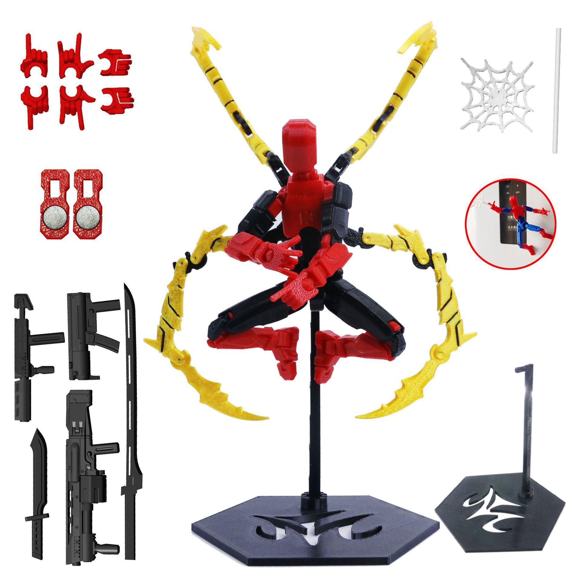 3D Printed Robot Model Toy Mov - đánh giá và giá 3D Printing Action Figure