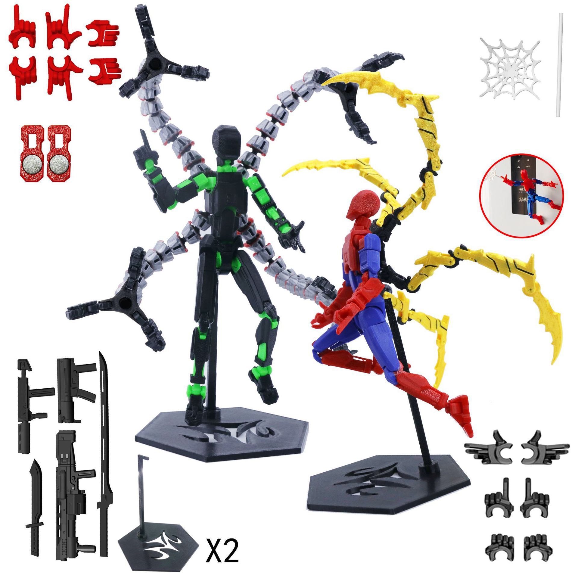 3D Printed Robot Model Toy Mov - đánh giá và giá 3D Printing Action Figure
