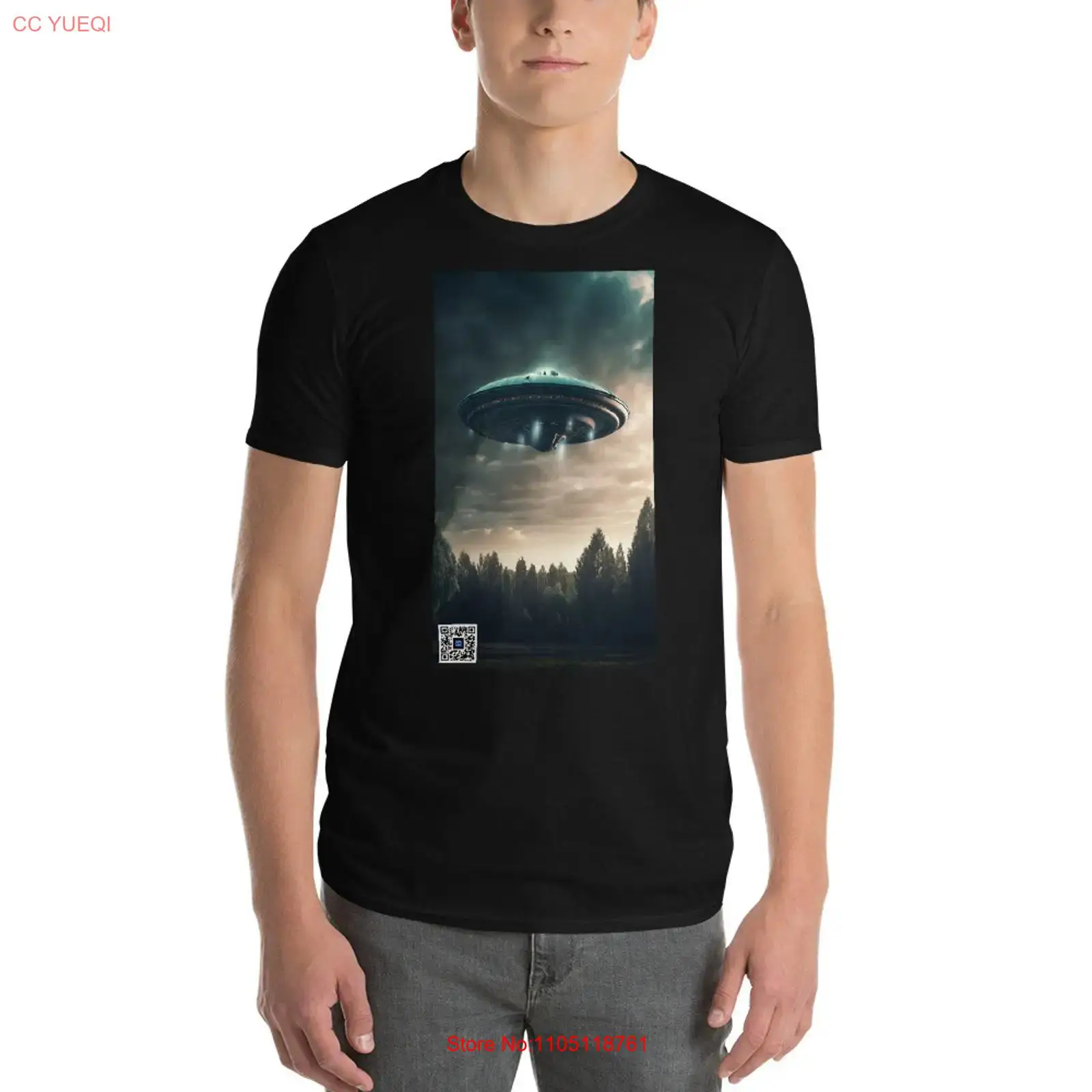 Spaceship T Shirt smartphone c - đánh giá và giá 3D Printing Qr Codes