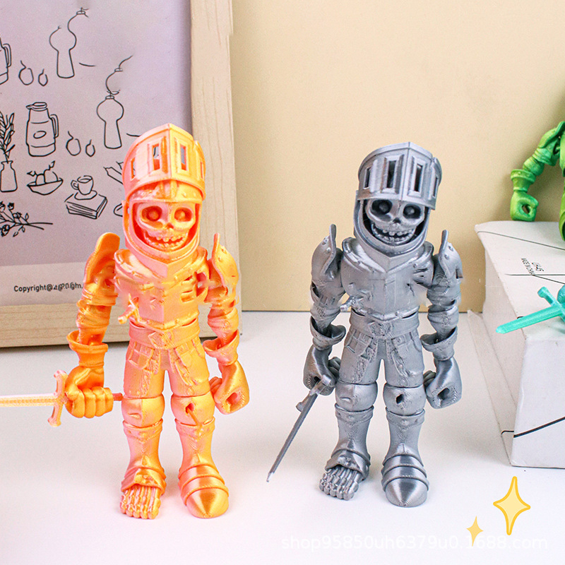 3D Printed Skeleton Action Fig - đánh giá và giá 3D Printing Action Figure