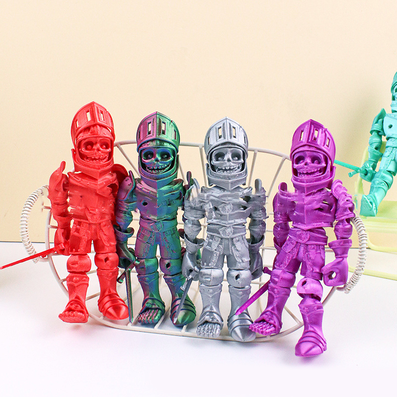 3D Printed Skeleton Action Fig - đánh giá và giá 3D Printing Action Figure