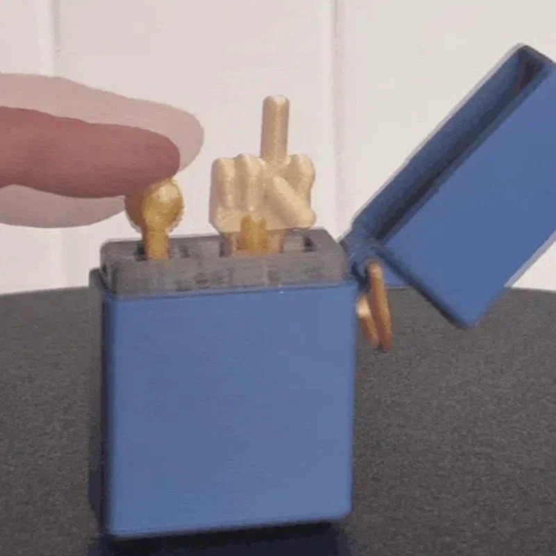 3D Printed Middle Finger Prank - đánh giá và giá 3D Printing Gif
