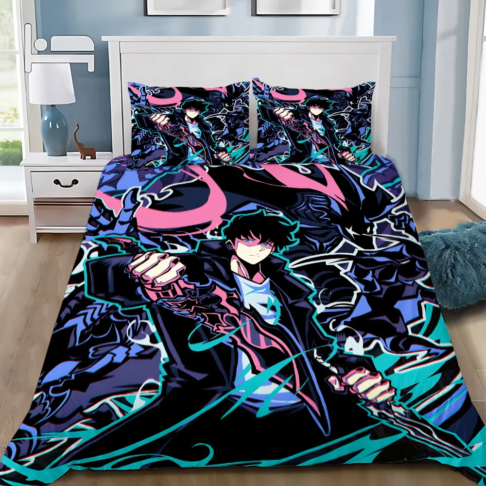 Anime Solo Leveling Bedding Se - đánh giá và giá 3D Printing Solo
