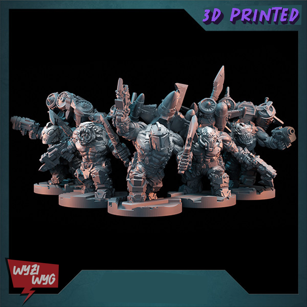 Rocket Orcs  Armour Miniature, - đánh giá và giá 3D Printing Action Figure