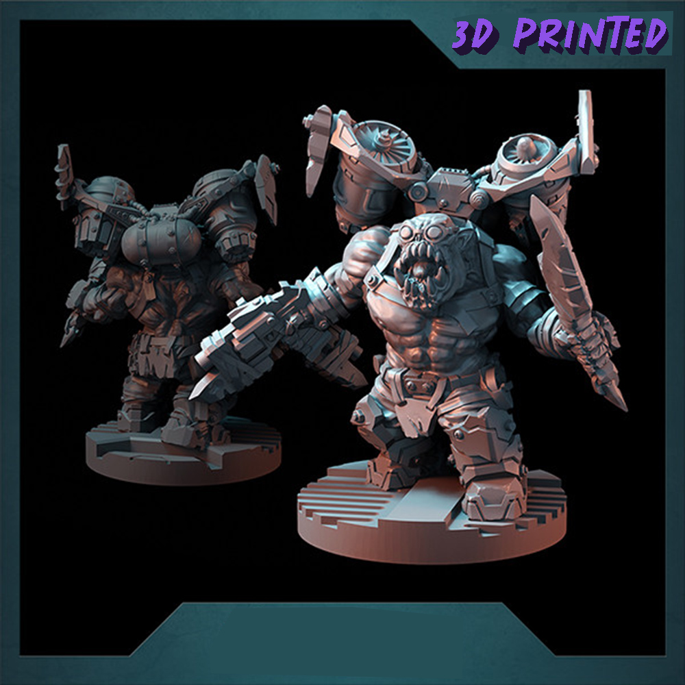 Rocket Orcs  Armour Miniature, - đánh giá và giá 3D Printing Action Figure