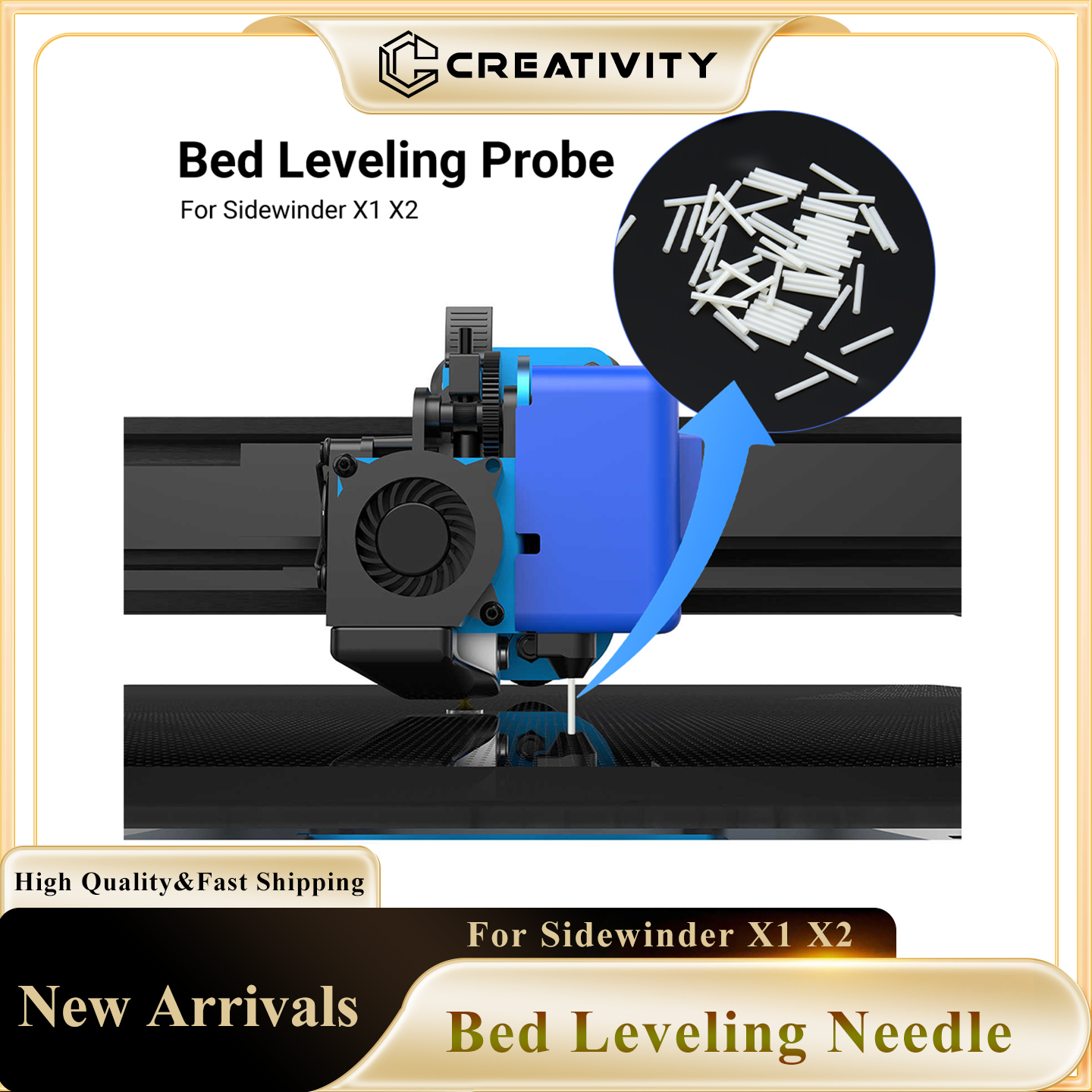 ABL-Touch Leveling Needle for  - đánh giá và giá 3D Printer Cable Chain