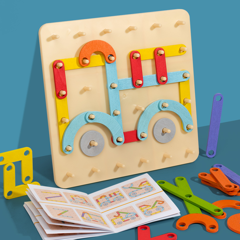 Children Wooden Creative Nail  - đánh giá và giá Build Plate