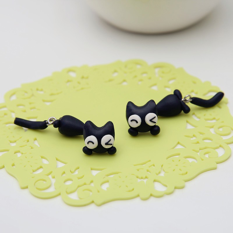 Handmade Polymer Clay Stud Ear - đánh giá và giá 3D Printing Earrings