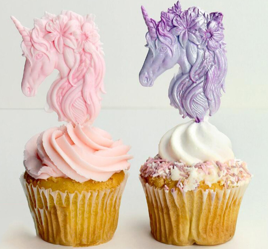 3D Unicorn Silicone Mold Cupca - đánh giá và giá 3D Printing With Silicone