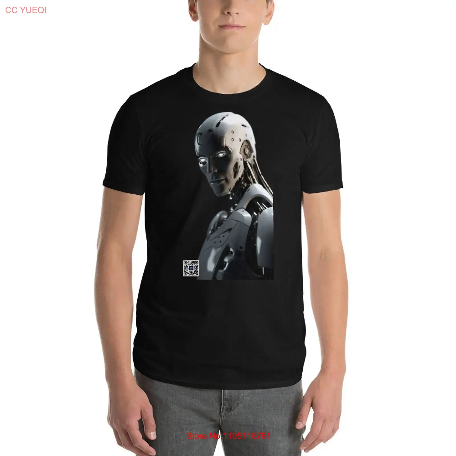 Robot T Shirt smartphone camer - đánh giá và giá 3D Printing Qr Codes