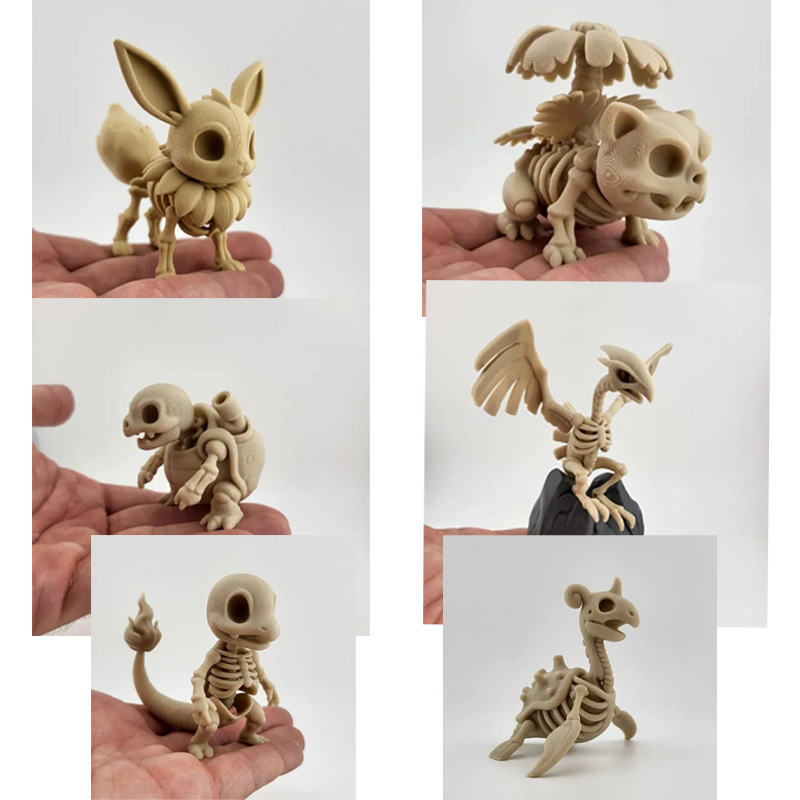 Pokémon Fossil Bone Model Eeve - đánh giá và giá 3D Printing Gundam