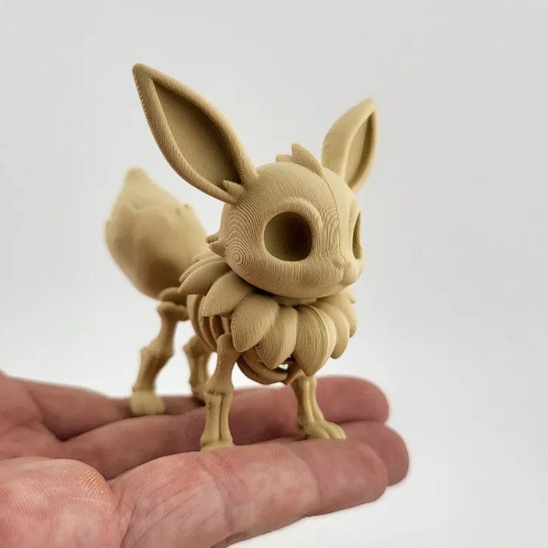 Pokémon Fossil Bone Model Eeve - đánh giá và giá 3D Printing Gundam