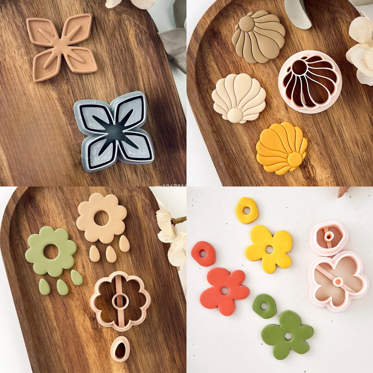 Lily Shape Polymer Clay Cutter - đánh giá và giá 3D Printing Earrings