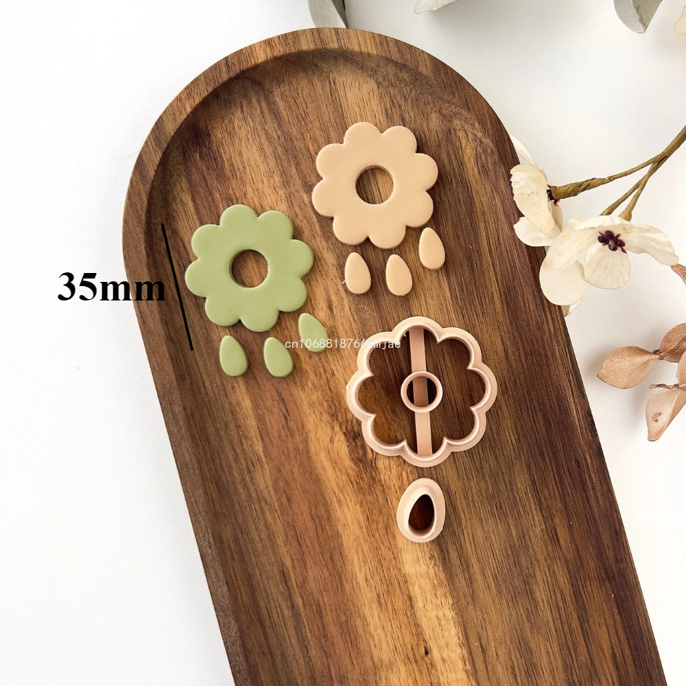 Lily Shape Polymer Clay Cutter - đánh giá và giá 3D Printing Earrings