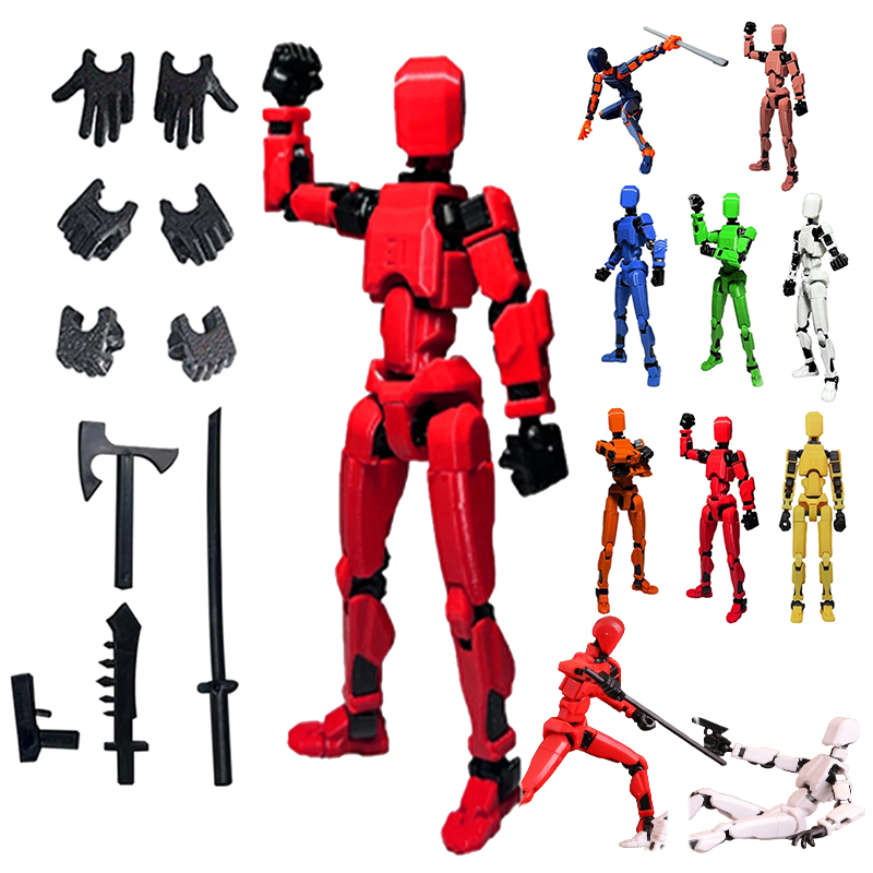 1PCS 13 Joints Figure Articula - đánh giá và giá 3D Printing Action Figure