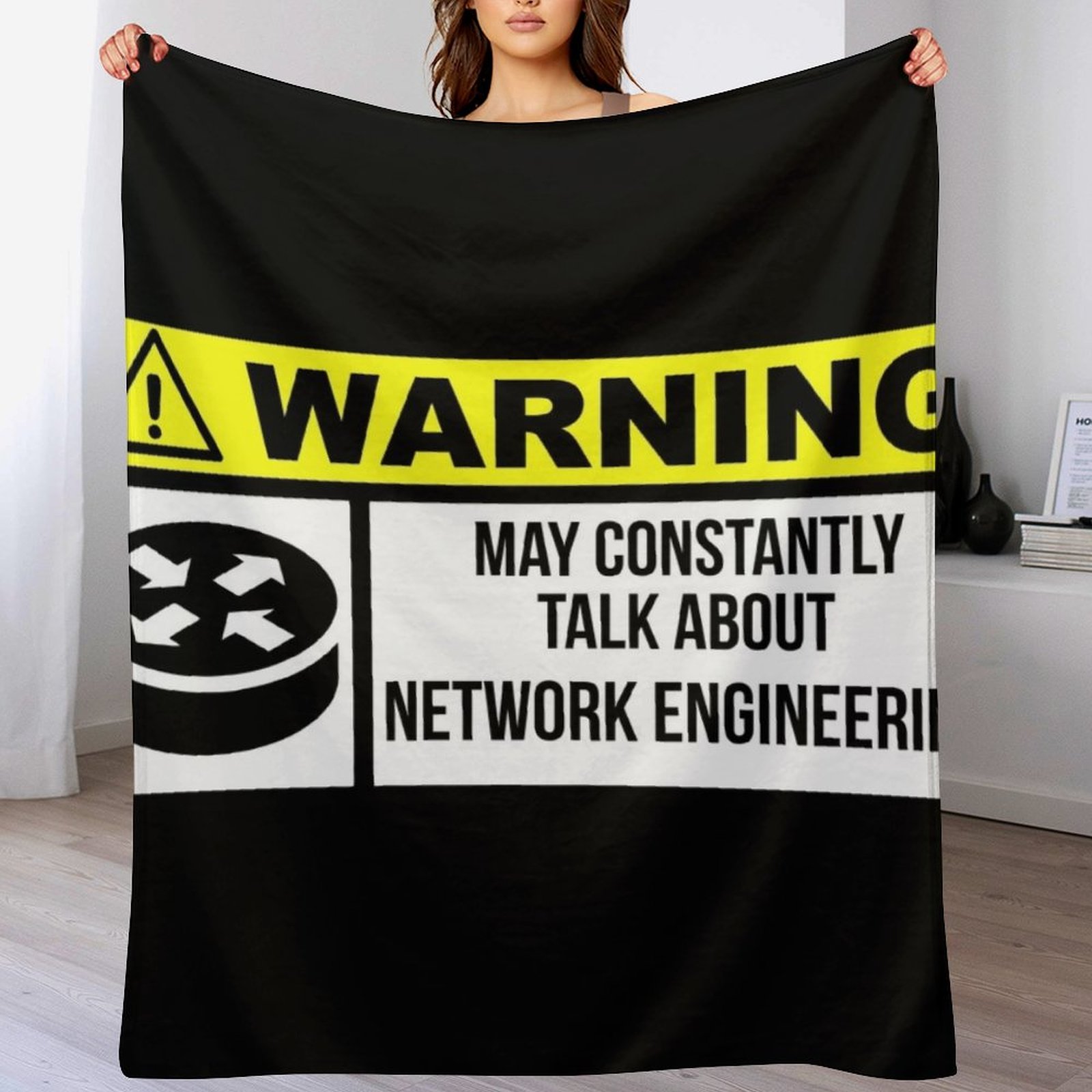 Network engineer Throw Blanket - đánh giá và giá 3D Printing Engineer