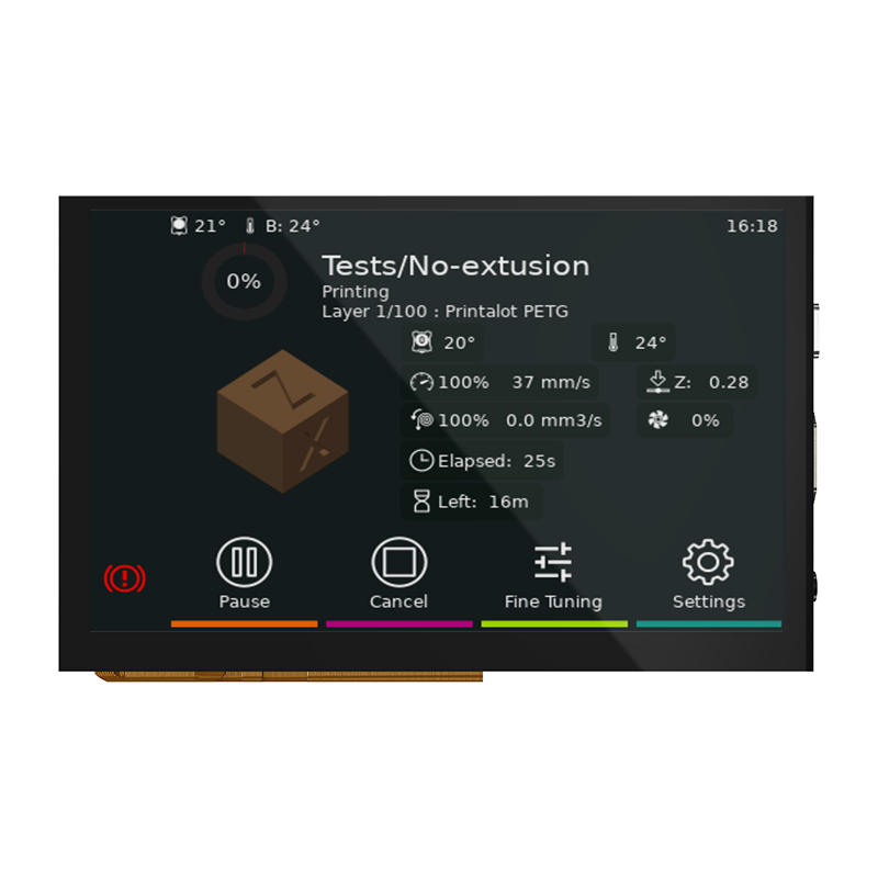 BIGTREETECH HDMI5 HDMI7 Touch  - đánh giá và giá 3D Printer Cable Chain