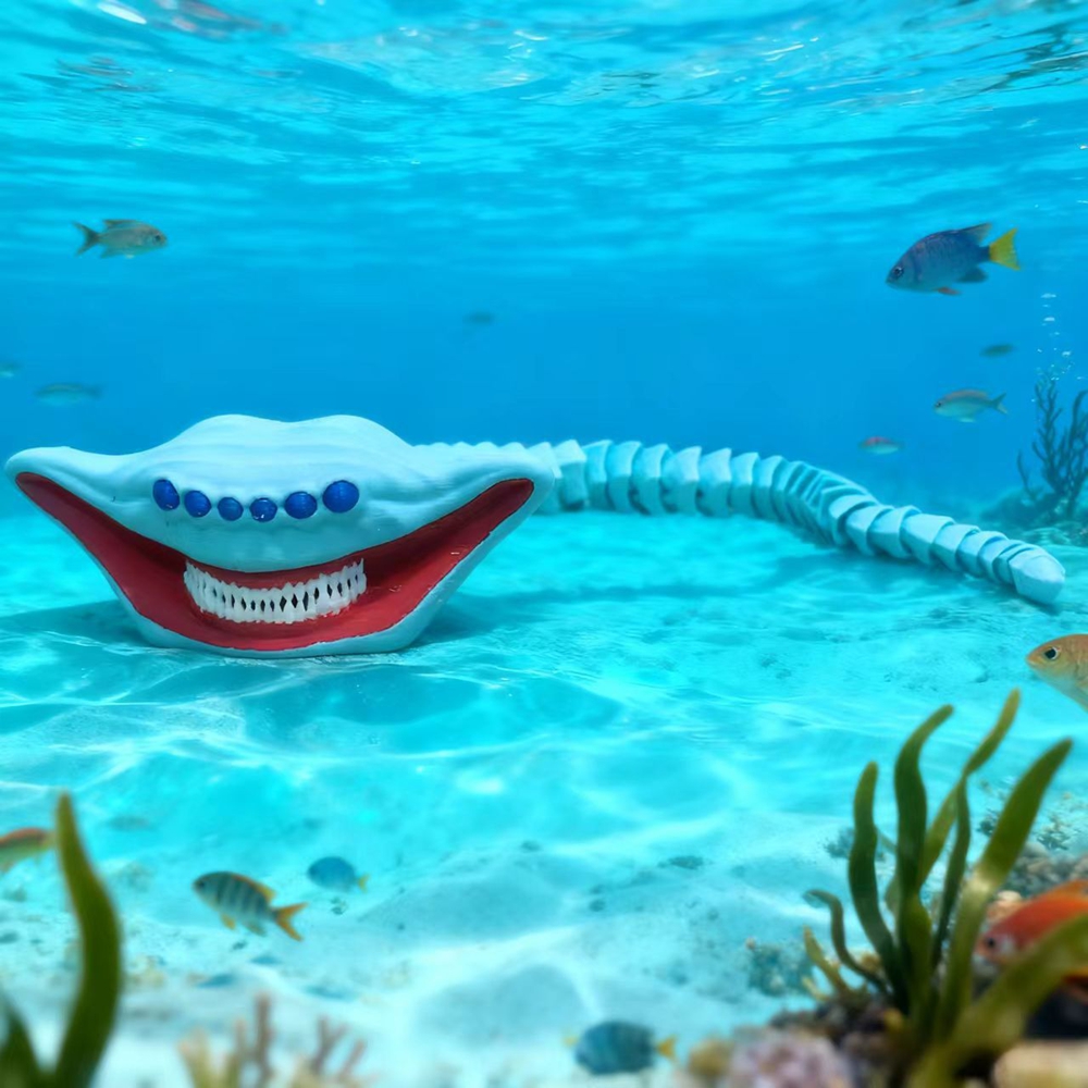 3d Printed Deep Sea Monster Se - đánh giá và giá 3D Printing Gif