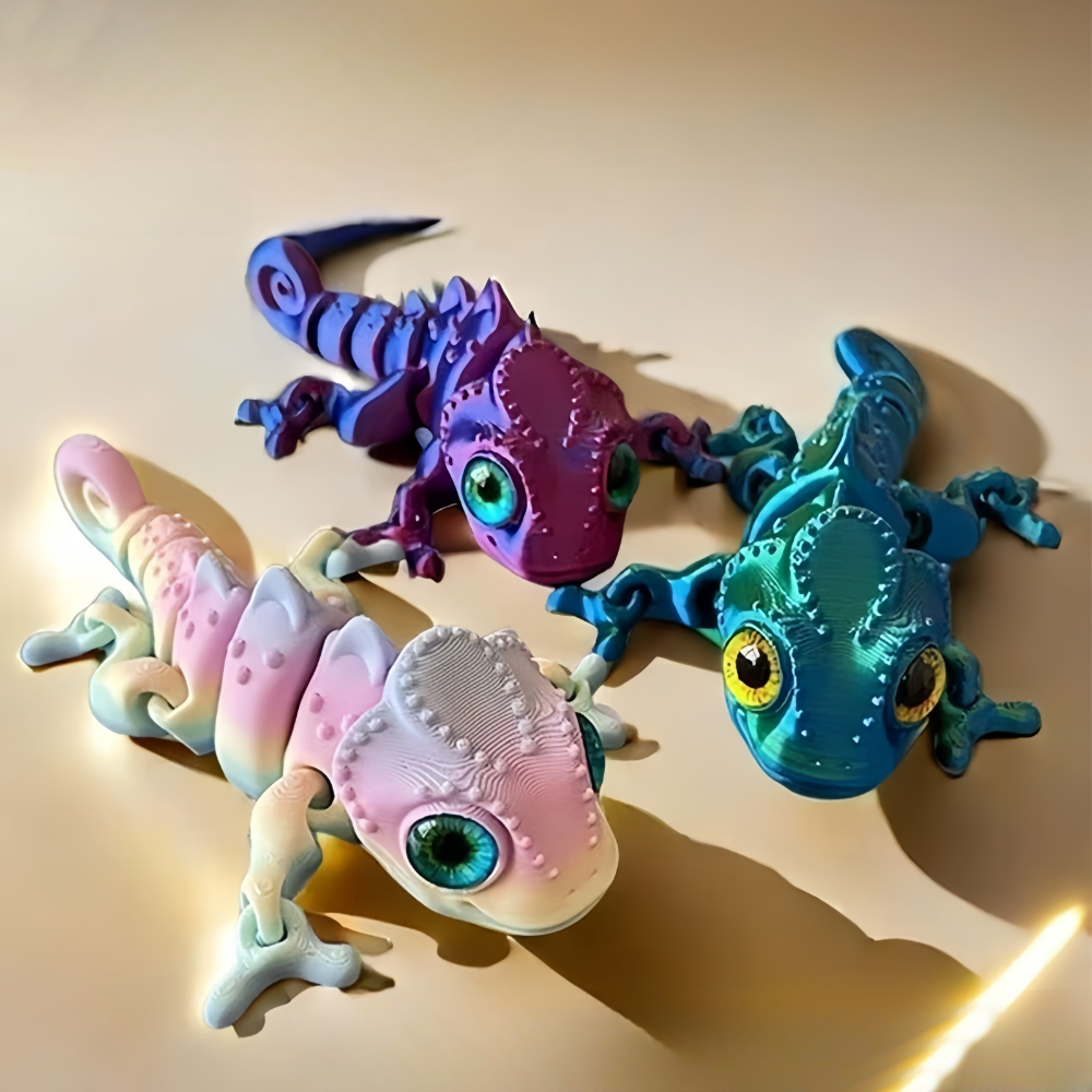 3D Printing Chameleon Figures  - đánh giá và giá 3D Printing Gif