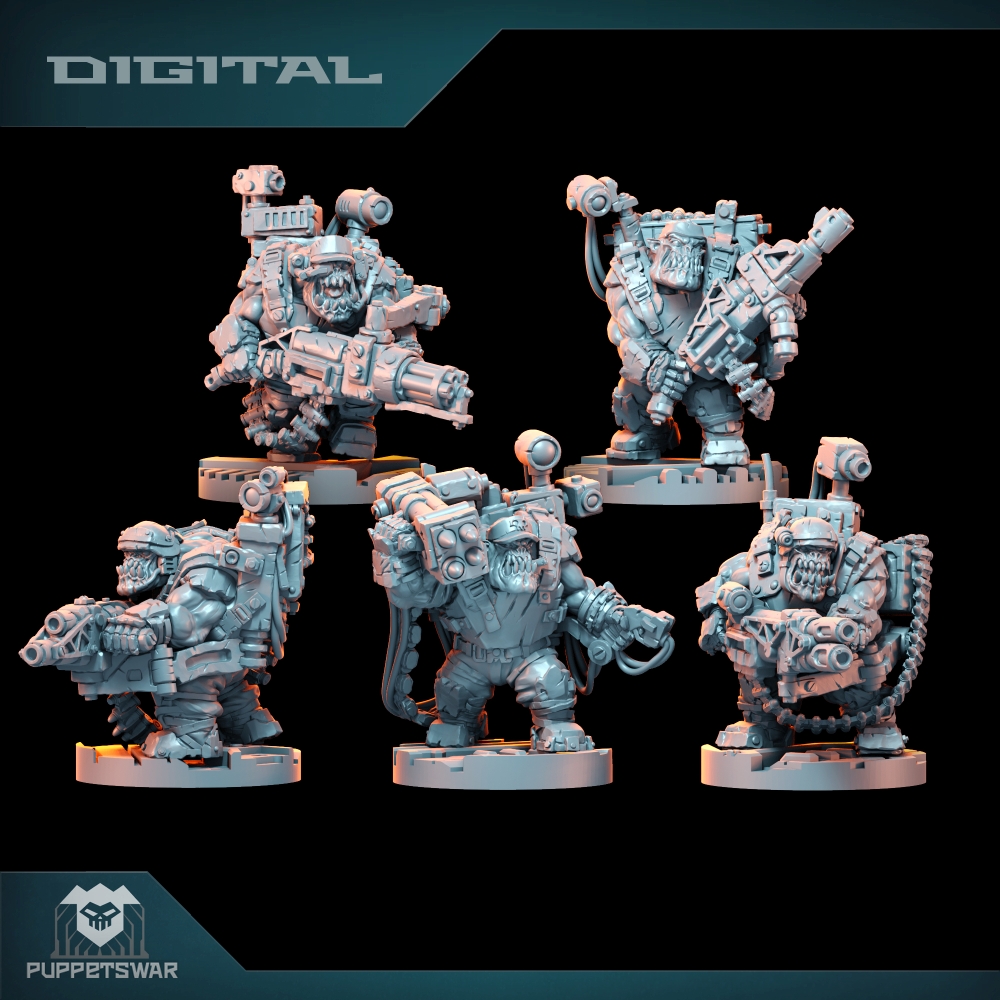 Orc Ultimate Badasses Squad, G - đánh giá và giá 3D Printing Action Figure