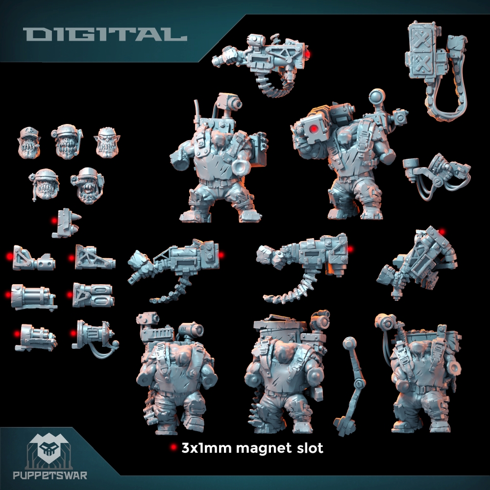 Orc Ultimate Badasses Squad, G - đánh giá và giá 3D Printing Action Figure