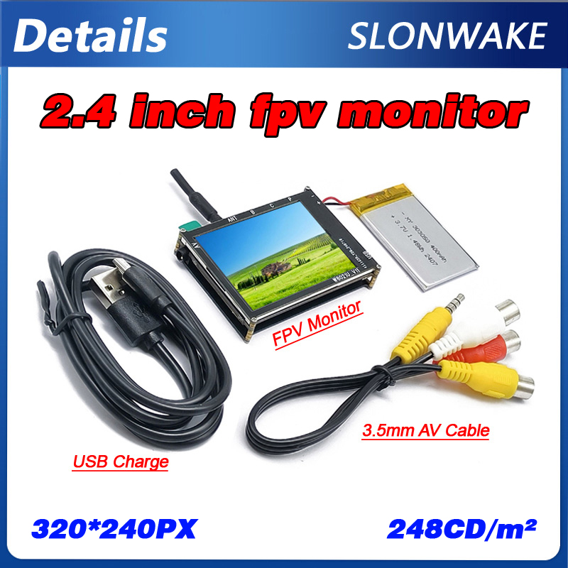 Micro 5.8G 56CH 2.4 Inch LCD 4 - đánh giá và giá Build Plate