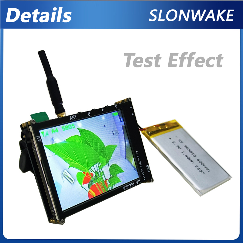 Micro 5.8G 56CH 2.4 Inch LCD 4 - đánh giá và giá Build Plate