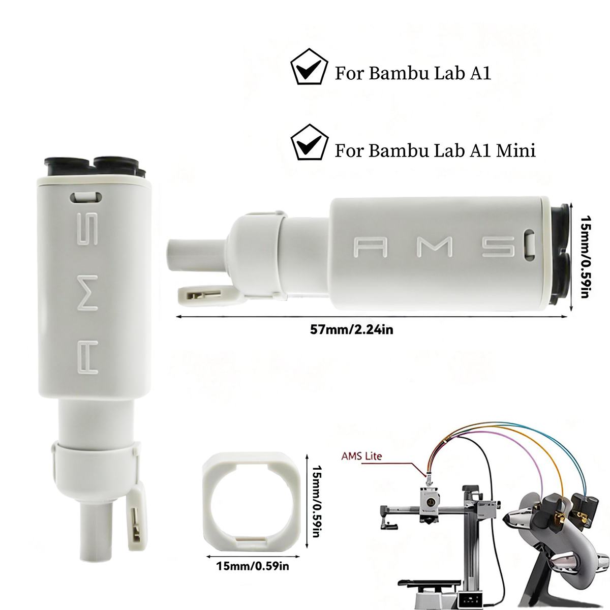For Bambu Lab 3D Printer AMS L - đánh giá và giá 3D Printing Fff
